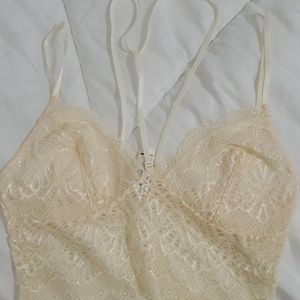 Lace choker bralette s